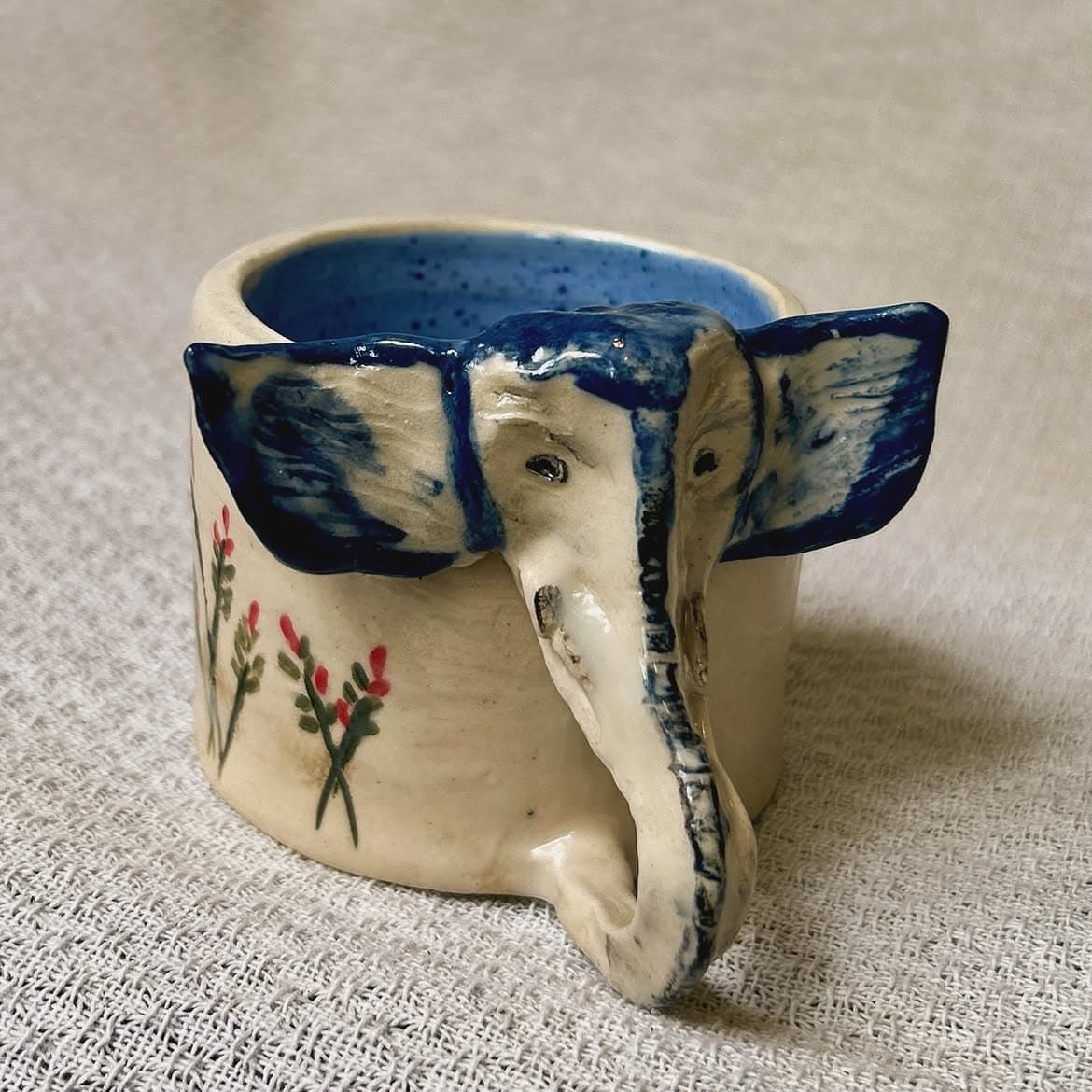 Hand-built ceramics made at Studio Madrasi