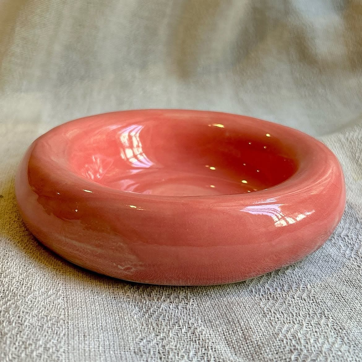 A piece thrown on the wheel at Studio Madrasi