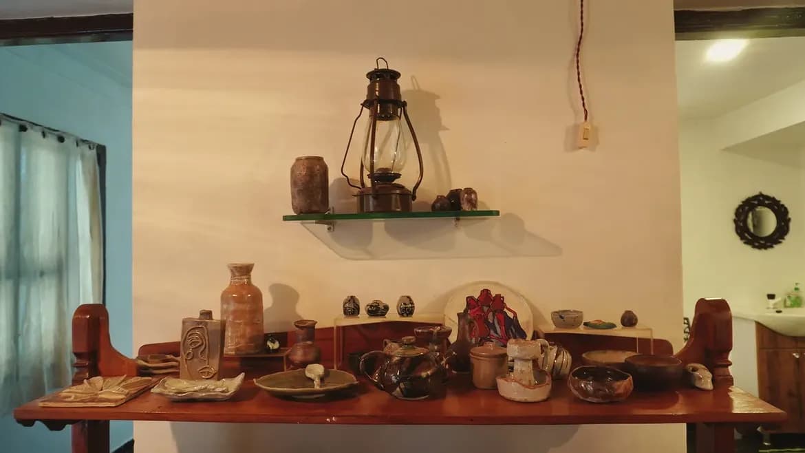 Inside the Studio Madrasi pottery studio