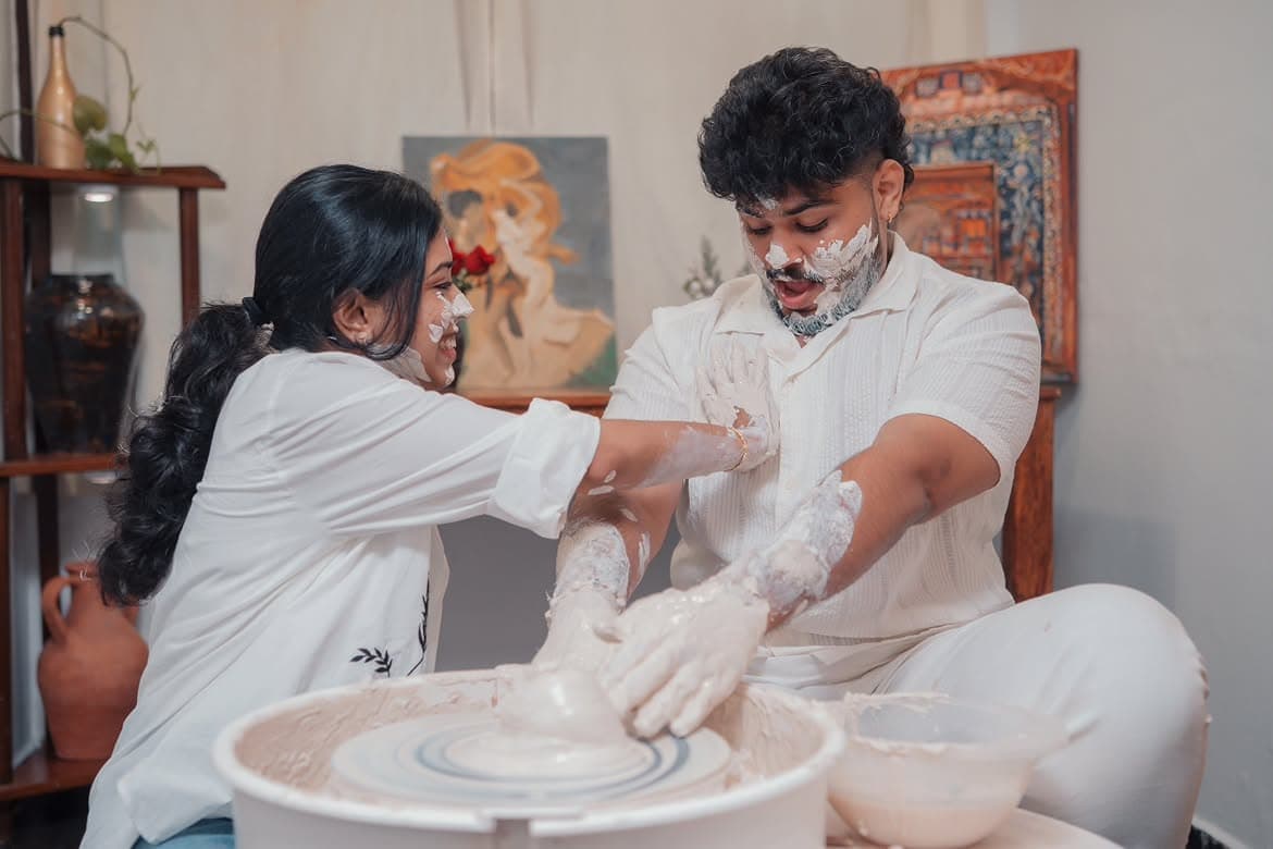 Handmade ceramics at Studio Madrasi