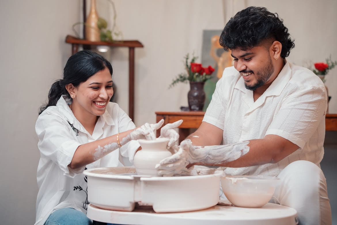 Handmade ceramics at Studio Madrasi