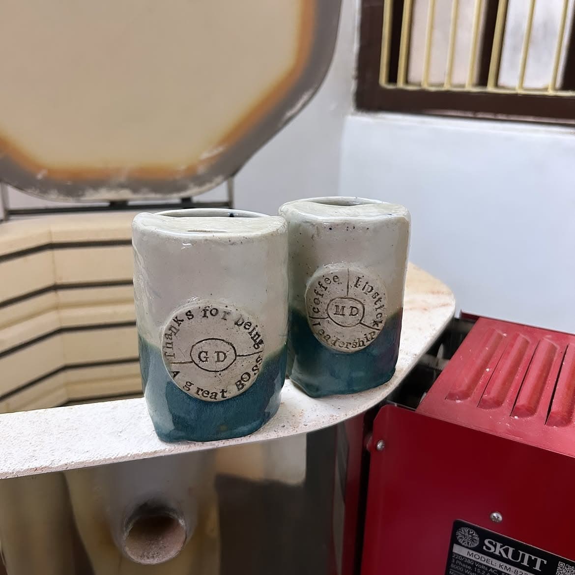 Handmade stoneware from Studio Madrasi